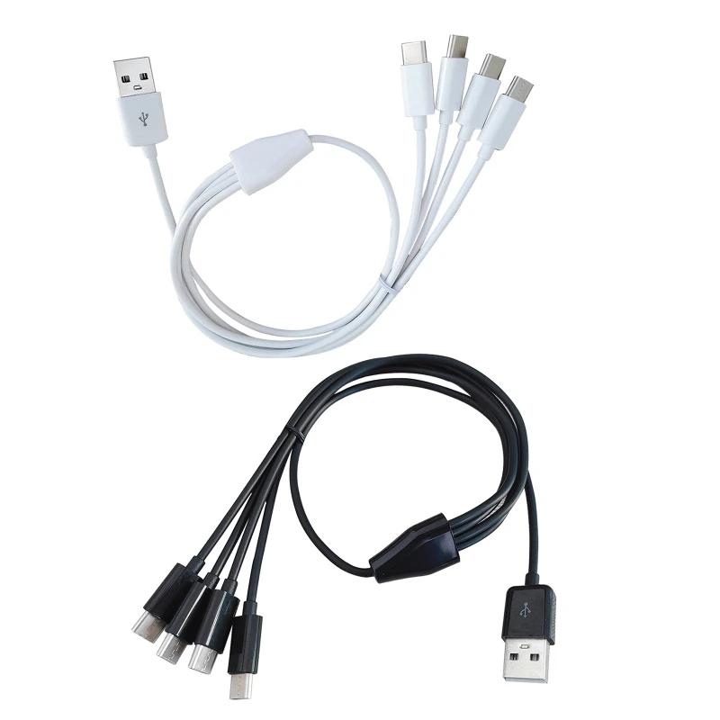 USB C Ƽ  ̺ 4-in-1  ڵ(Ÿ C Ŀ )  K0AC